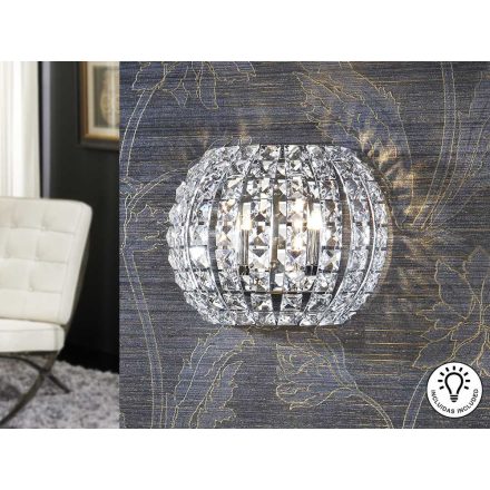  Schuller Diamond 508323 Wall Lamp Crystal