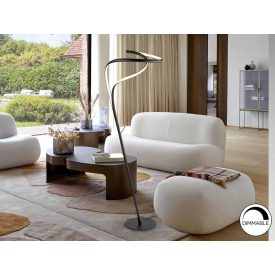 DANZA - BLACK FLOOR LAMP