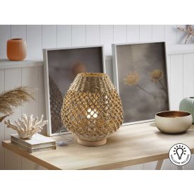 YAIZA - BRAIDED PAPER TABLE LAMP H35