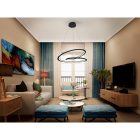 Schuller Looping 527583 Pendant Lamp Matte Black