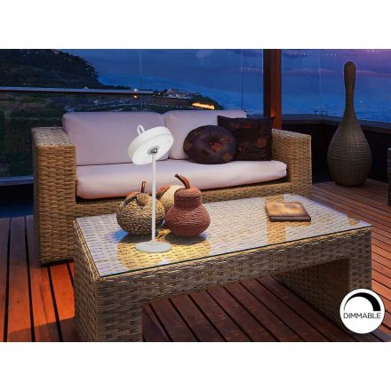 GONG- LED TABLE LAMP WHITE