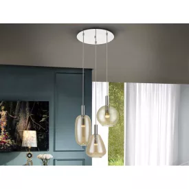 i3-NARA- LAMP 3L CHROME D45