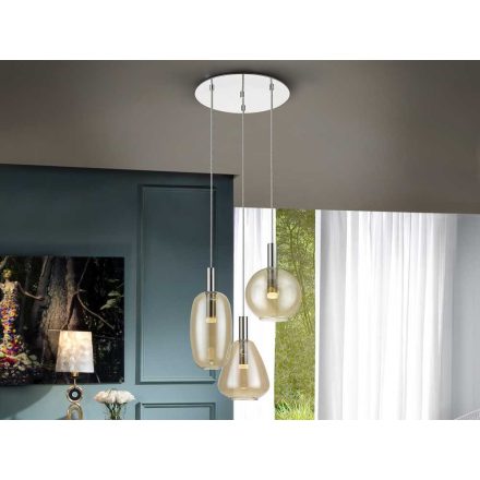 i3-NARA- LAMP 3L CHROME D45