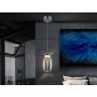  Schuller Nebula 584102 Single Pendant Lamp Chrome