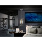  Schuller Nebula 584102 Single Pendant Lamp Chrome