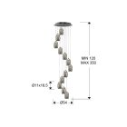  Schuller Nebula 584541 Multi Pendant Lamp