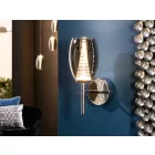  Schuller Nebula 584659 Wall Lamp Chrome