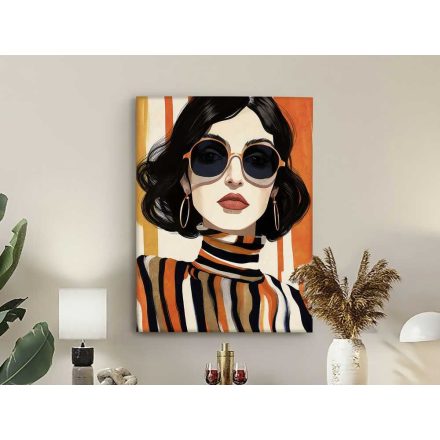 ORANGE - ACRYLIC 90x120