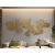 DRAKO - WALL SCULPTURE - GOLDEN STEEL