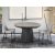 KORIA - DINING TABLE - STONE/BLACK
