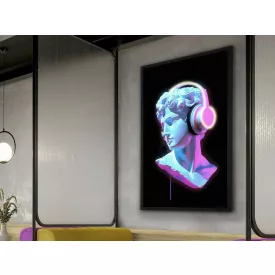 BUSTO COLOR - LED LIGHT FRAME 80x120