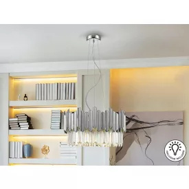 TIARA-  LAMP 6L CHROME