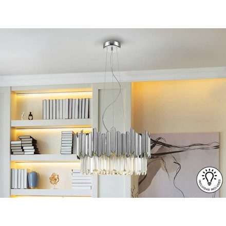TIARA-  LAMP 6L CHROME