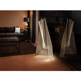 ·VELOS· FLOOR LAMP, ROSE GOLD