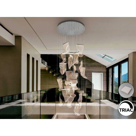 VELOS - CHROME LAMP 24L
