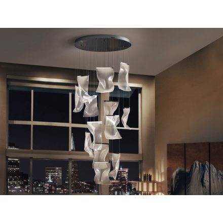 ·VELOS II· LAMP 13L., CHROME, DIMMABLE