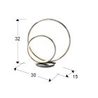  Schuller Omega 614082 Table Lamp Chrome