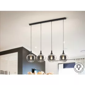 OPAZ-LAMP 4L BLACK/SMOKE