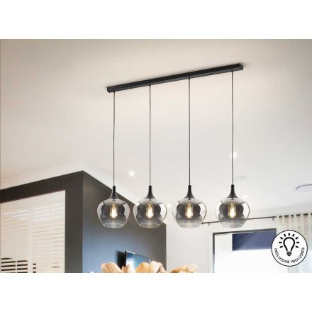 OPAZ-LAMP 4L BLACK/SMOKE