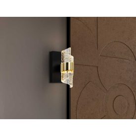 ILIADA - WALL LAMP 1L BLACK-GOLD