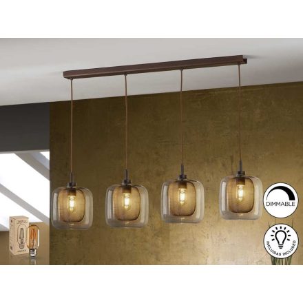  Schuller Fox 653422 Multi Pendant Lamp