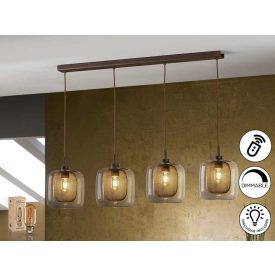  Schuller Fox 653422D Multi Pendant Lamp