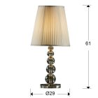  Schuller Mercury 661457N Table Lamp