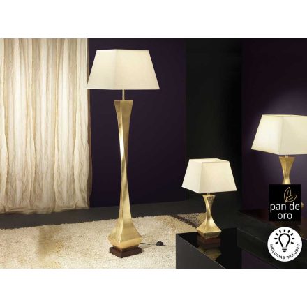 ·DECO· FLOOR LAMP, 1L, GOLD.