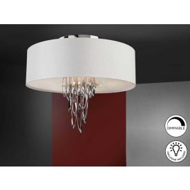 ·DOMO· CEILING LAMP 4L., CHROME