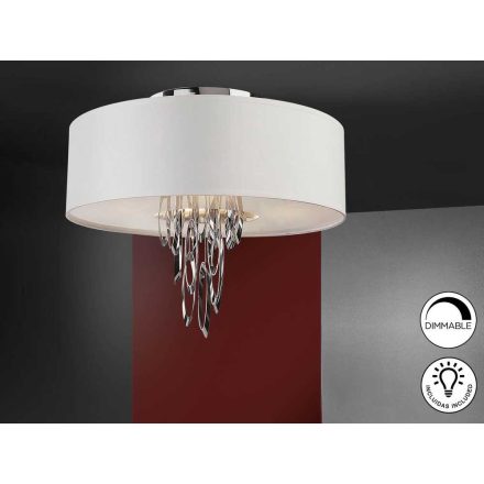 ·DOMO· CEILING LAMP 4L., CHROME