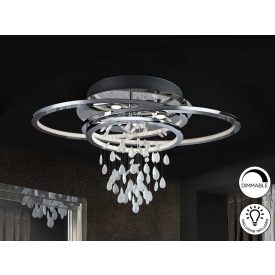  Schuller Bruma 696318 Modern Chandelier Chrome