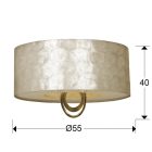  Schuller Edén 716478 Ceiling Lamp