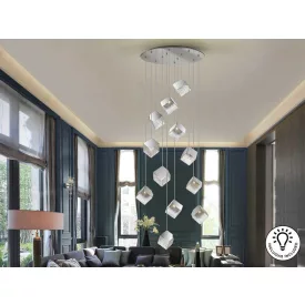 ·PRISCILA· LAMP 12L., CHROME