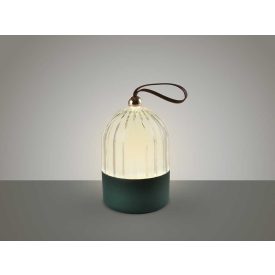 CHIQUI - GREEN PORTABLE TABLE LAMP CCT