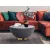 CANDY - COFFEE TABLE GREY-BRASS