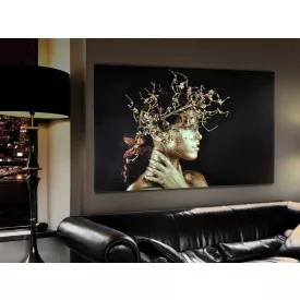  Schuller Mujer Dorada 748472 Decoration