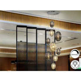 OVILA· 9L LAMP. SMOKE, COGNAC