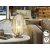 OVILA - TABLE LAMP 1L COGNAC Ø20