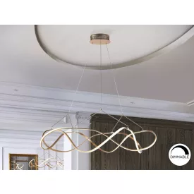 ·MOLLY· LED LAMP Ø110, ROSE GOLD
