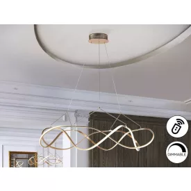·MOLLY· LED LAMP Ø100 ROSE GOLD, DIMMABL
