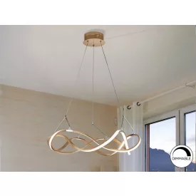 ·MOLLY· LED LAMP Ø53, ROSE GOLD