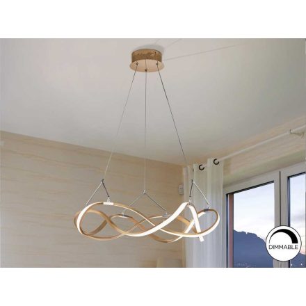 ·MOLLY· LED LAMP Ø53, ROSE GOLD
