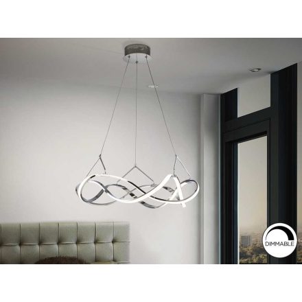 ·MOLLY· LED LAMP Ø53, CHROME