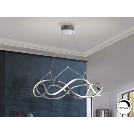 ·MOLLY· LED LAMP Ø80, CHROME