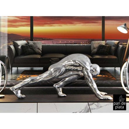 ·ASANA· LARGE FIGURE, SILVER