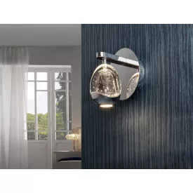 ROCIO - WALL LAMP 1L CHROME