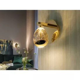 ROCIO - WALL LAMP 1L GOLD