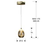  schuller rocío 784347 Single Pendant Lamp