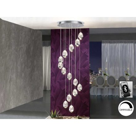  schuller rocío bluetooth 785635B Multi Pendant Lamp Chrome