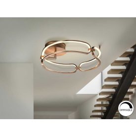  schuller colette 786430 Ceiling Lamp Rose Gold